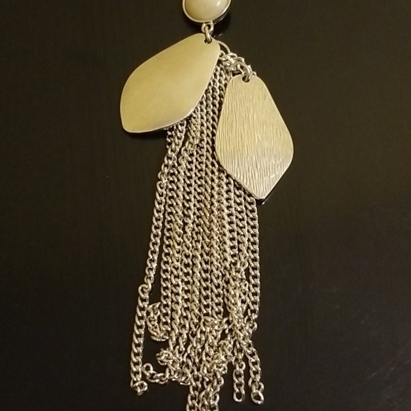 Avenue Gold Plated Tassel Chain Necklace - Picture 3 of 5